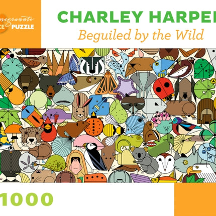 Charley Harper Beguiled by the Wild 1000Piece Jigsaw