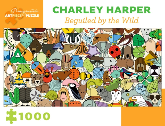 Charley Harper Beguiled by the Wild 1000Piece Jigsaw