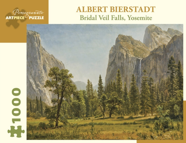 Albert Bierstadt Bridai Veil Falls Yosemite 1000Piece Jigsaw Puzzle