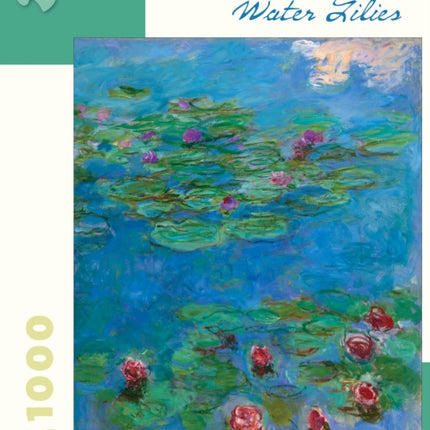 Claude Monet Water Lilies 1000Piece Jigsaw Puzzle