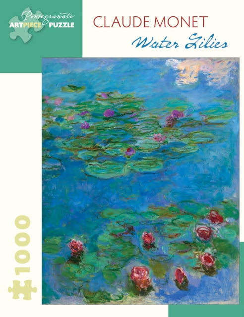 Claude Monet Water Lilies 1000Piece Jigsaw Puzzle