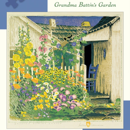 Gustave Baumann Grandma Battins Garden 300Piece Jigsaw