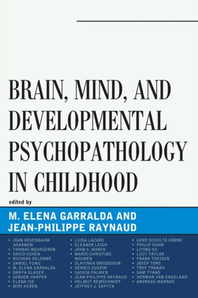 Brain Mind and Developmental Psychopathology in