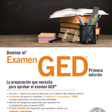 Domine el Examen del GED®, Primera Edición: (Master the™ GED® Test, 1st Edition, in Spanish)