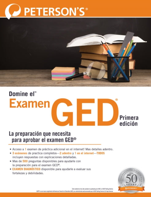 Domine el Examen del GED®, Primera Edición: (Master the™ GED® Test, 1st Edition, in Spanish)