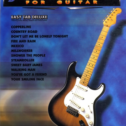 The New Best of James Taylor Guitar Easy Tab
