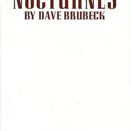 Dave Brubeck: Nocturnes