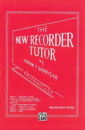 The New Recorder Tutor, Book III