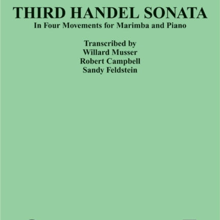 Third Handel Sonata for Marimba and Piano