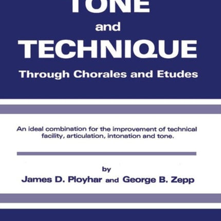 Tone and Technique EFlat Alto Saxophone Band Supplement