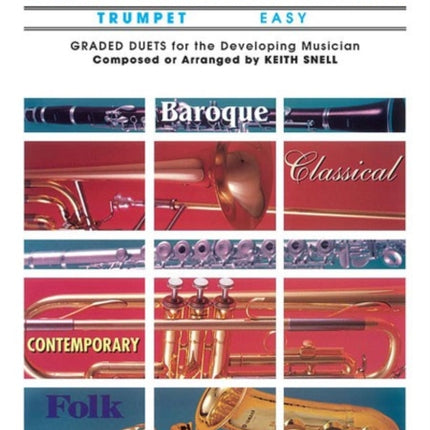 Belwin Master Duets Trumpet Easy Volume 1