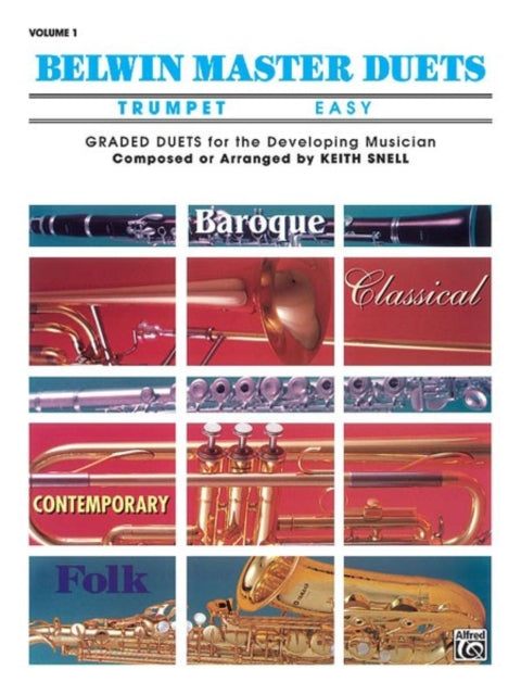 Belwin Master Duets Trumpet Easy Volume 1