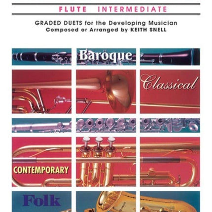 Belwin Master Duets Flute Intermediate Volume 2