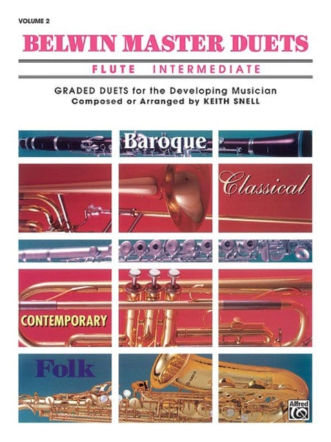 Belwin Master Duets Flute Intermediate Volume 2