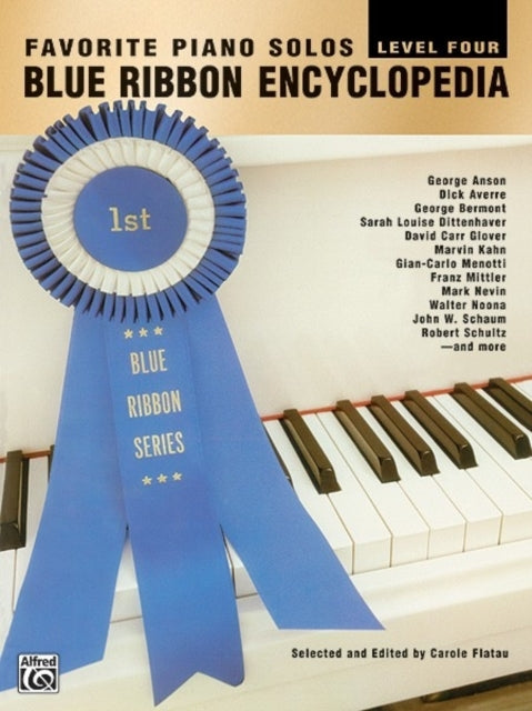 Blue Ribbon Encyclopedia Level 4 Favorite Piano Solos