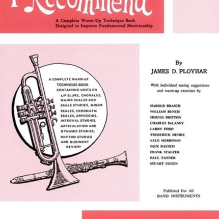 I Recommend C Flute Piccolo Band Supplement