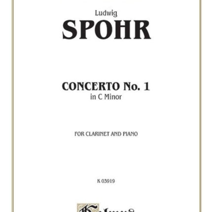 Concerto No 1 in C Minor Op 26 Orch Parts Kalmus Edition