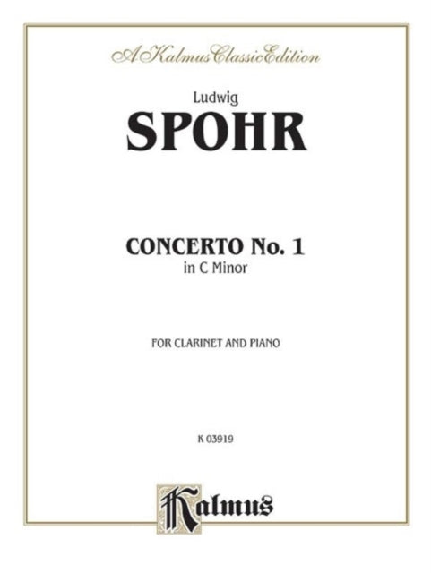 Concerto No 1 in C Minor Op 26 Orch Parts Kalmus Edition