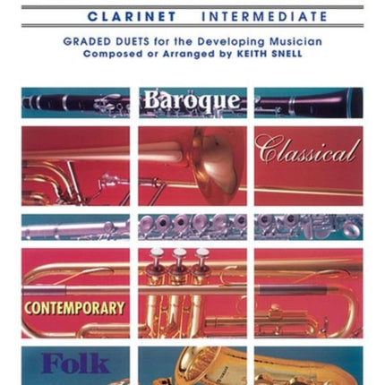 Belwin Master Duets Clarinet Vol 1 Intermediate