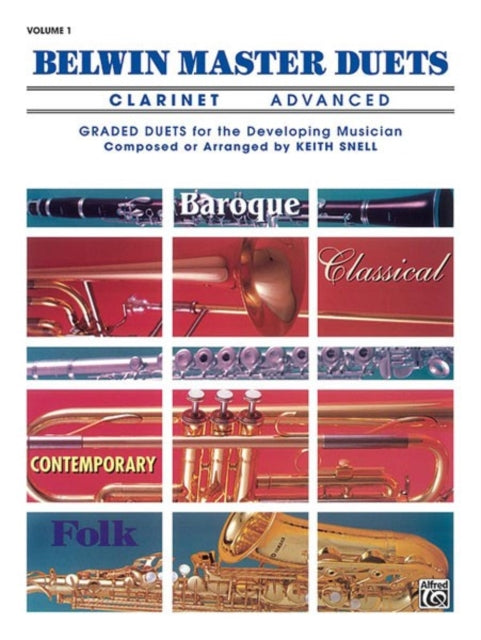 Belwin Master Duets Clarinet Advanced Volume 1