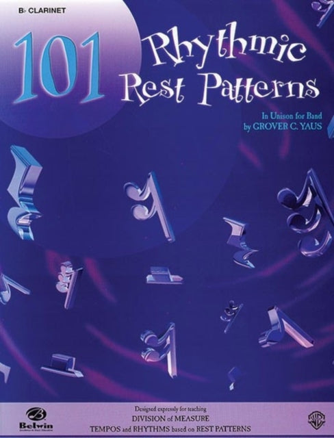 101 Rhythmic Rest Patterns BFlat Cornet Trumpet Band Supplement