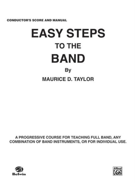 Easy Steps to the Band EFlat Clarinet  Alto Clarinet