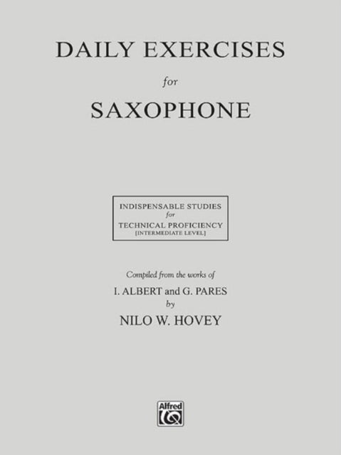 Daily Exercises for Saxophone