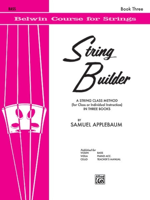 APPLEBAUM  String Builder 3 para Contrabajo