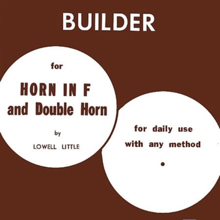 The Embouchure Builder
