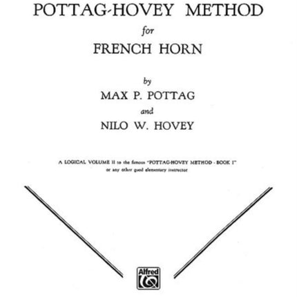 PottagHovey Method for French Horn  Book 2