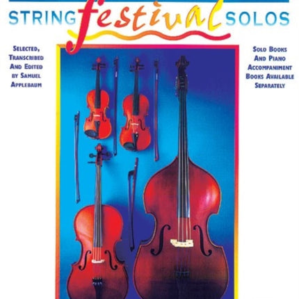 String Festival Solos Volume II Double Bass Piano Acc