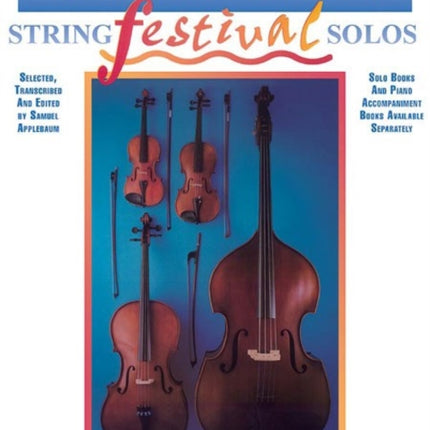 String Festival Solos Volume II Double Bass Solo