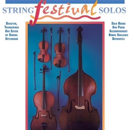 String Festival Solos Volume I Viola Piano Acc 1