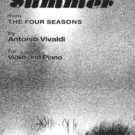 The Four Seasons Summer Belwin Edition