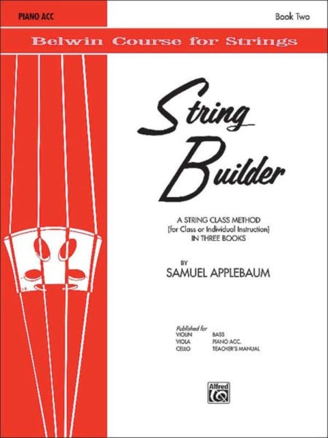 The Belwin string builder Piano accompaniment Belwin course for strings 2