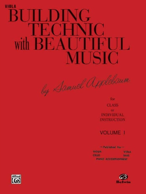 Building Technic with Beautiful Music Book I Viola 1