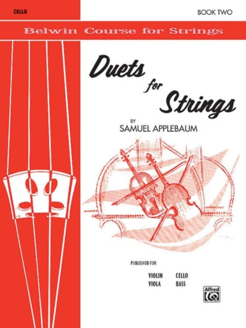 Duets for Strings Book II  Cello 2 Belwin Course for Strings