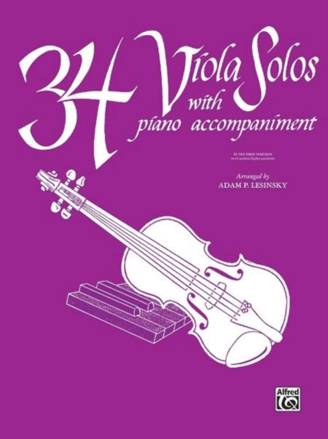 34 Viola Solos With Piano Acc