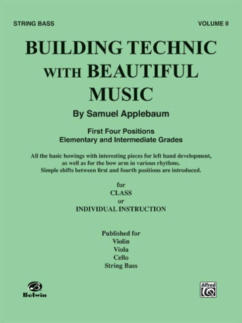 Building Technic with Beautiful Music Book II Bass