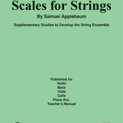 Scales for Strings Book II Cello