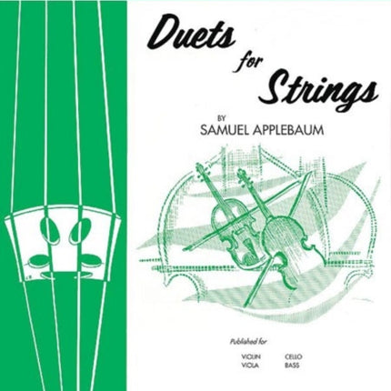 Duets for Strings Book I Bass 1 Belwin Course for Strings