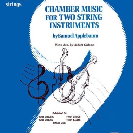 Chamber Music for Two String Instruments Book I Piano Acc