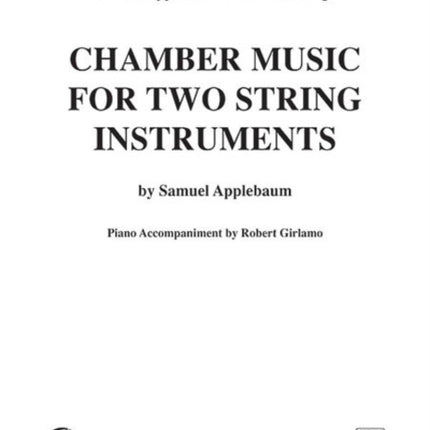 Chamber Music for Two String Instruments Book III