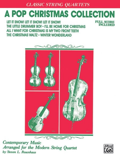 A Pop Christmas Collection Full Score  Parts Classic String Quartets