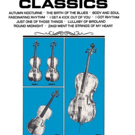 Jazz Classics Full Score  Parts Classic String Quartets