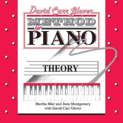 Glover MethodTheory Level 2 David Carr Glover Method for Piano