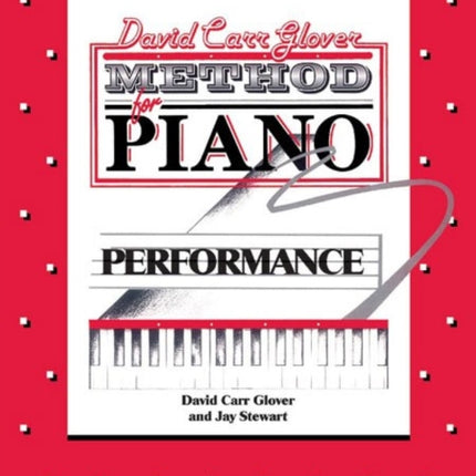 Glover MethodPerformance Level 4 David Carr Glover Method for Piano