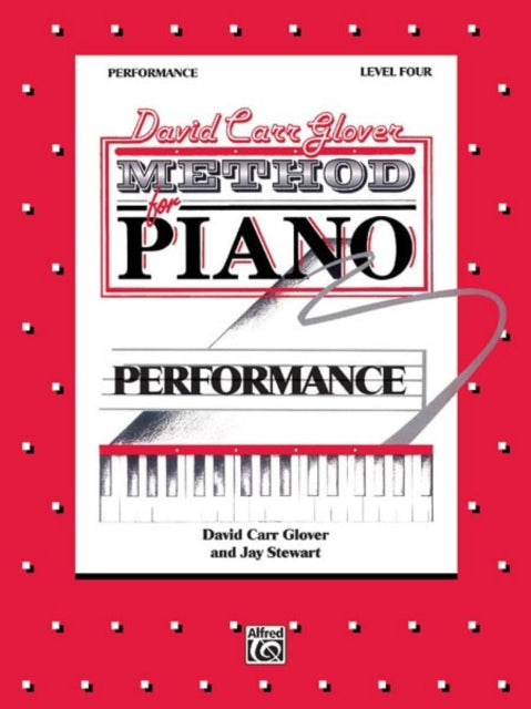 Glover MethodPerformance Level 4 David Carr Glover Method for Piano