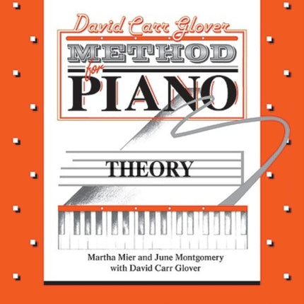 Glover MethodTheory Level 4 David Carr Glover Method for Piano