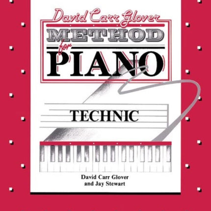 Glover MethodTechnic Level 2 David Carr Glover Method for Piano